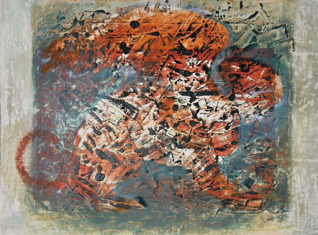 Sphynx mit Haube (Rhodos) 2006, 72 x 53 cm