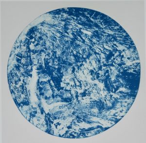 Blue Moon 2008 40 x 40 cm