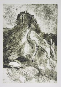 Vulkan 1 (Ponza) 50 x 35 cm