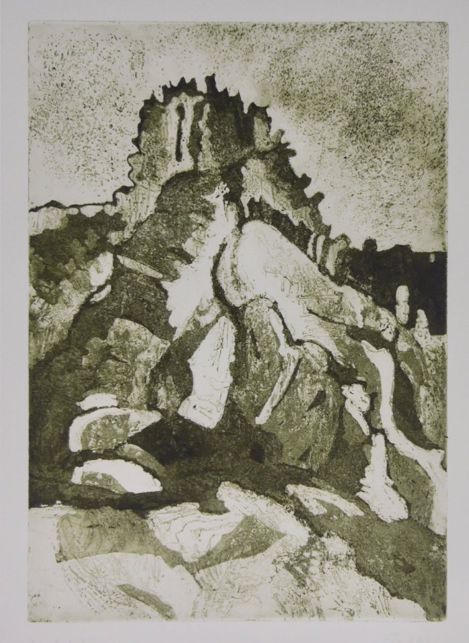 Vulkan 2 (Ponza) 50 x 35 cm
