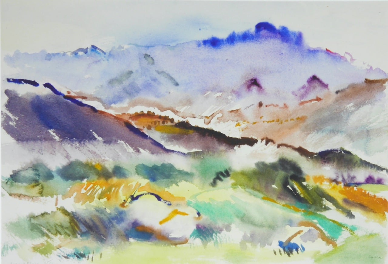 Aregno Plage (Korsika) 2002 51 x 36 cm